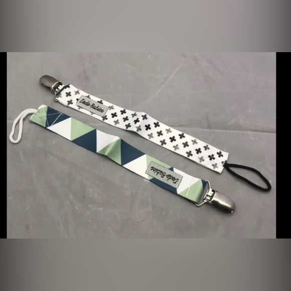 Dodo Babies 👶 Pacifier Clips Brand New 🆕. 2 Pack Pacifer Clips Dishwasher Safe - Picture 14 of 16